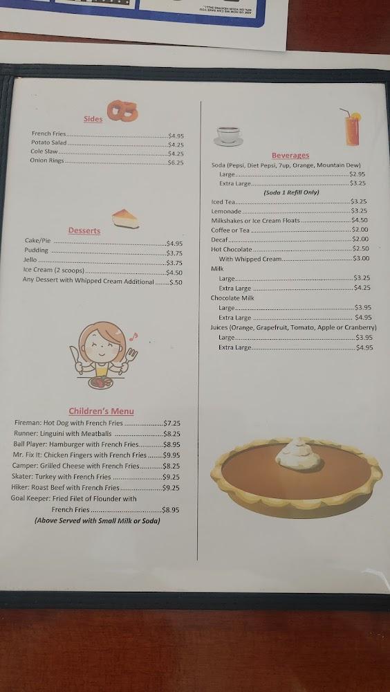 Felicia's Little Diner Menu image 4